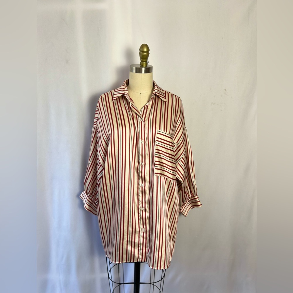 Zara long sleeve blouse
